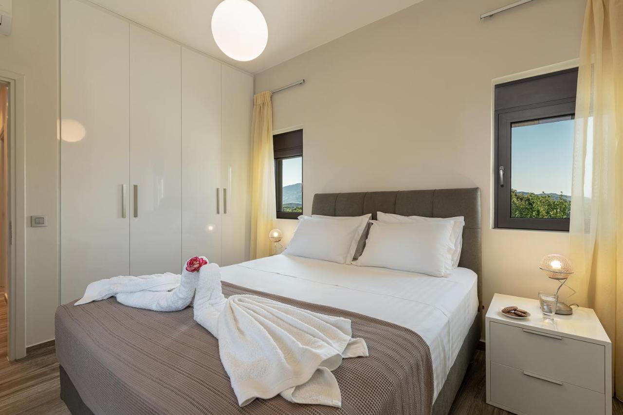 Villa Enny, 3 Bd With Private Heated Pool Agia  Buitenkant foto